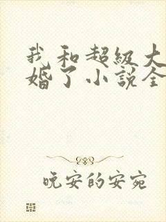 我和超级大佬隐婚了小说全文阅读封面