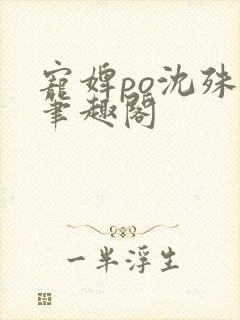 宠婢po沈殊辞笔趣阁封面
