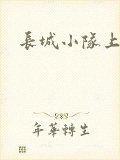 长城小队上中下封面
