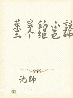 叶宁的小说我有三个绝色师父