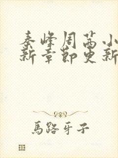 秦峰周茜小说最新章节更新时间封面