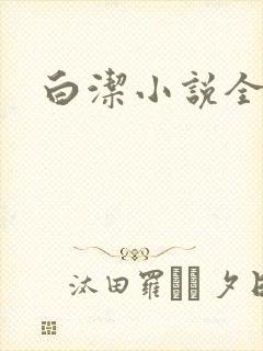 白洁小说全文