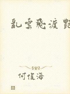 乱云飞渡 艳姨封面