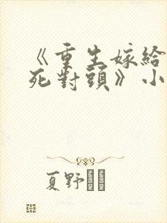 《重生嫁给前夫死对头》小说封面