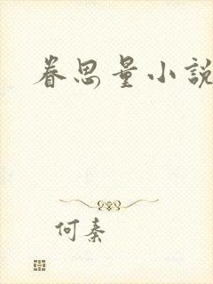 眷思量小说