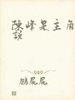 陈峰是主角的小说