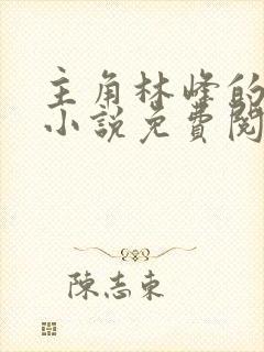 主角林峰的官场小说免费阅读无弹窗
