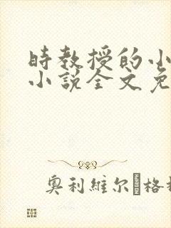 时教授的小仙女小说全文免费阅读