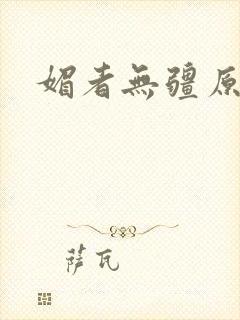 媚者无疆原著