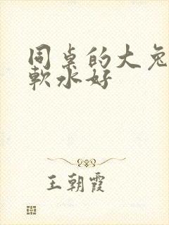 同桌的大兔子好软水好
