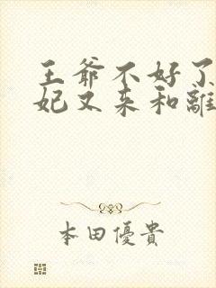 王爷不好了,王妃又来和离了免费阅读封面