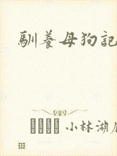 驯养母狗记封面