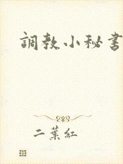调教小秘书封面