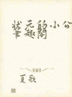 状元的小公主 笔趣阁封面