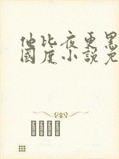 他比夜更黑无罪国度小说免