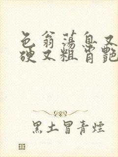 色翁荡息又大又硬又粗肖艳