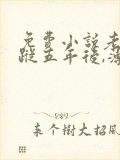免费小说老婆失踪五年后,薄情总裁他疯了