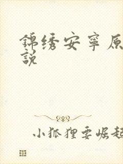 锦绣安宁原著小说