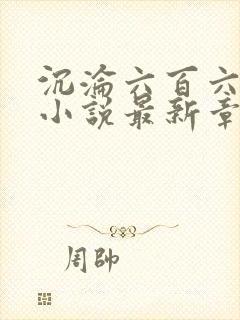 沉沦六百六十六小说最新章节更新