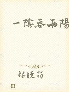 一阴吞两阳封面