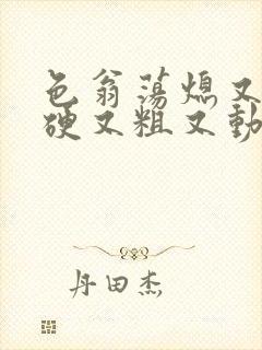 色翁荡熄又大又硬又粗又动态图