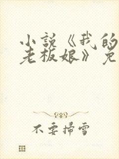 小说《我的心动老板娘》免费阅读