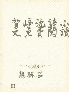 贺峥沈辞小说全文免费阅读