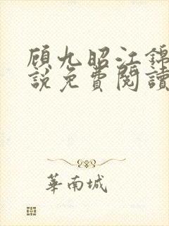 顾九昭江锦禾小说免费阅读最新章节封面