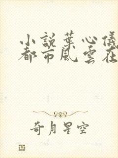 小说叶心仪乔梁都市风云在线阅读