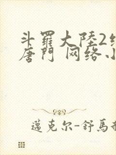 斗罗大陆2绝世唐门 网络小说