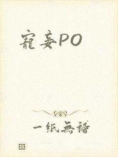 宠妾PO