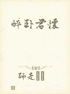 醉卧君怀封面