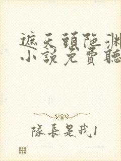 遮天头陀渊有声小说免费听封面