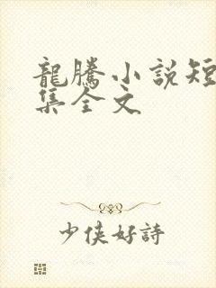 龙腾小说短篇合集全文封面