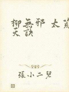 柳无邪 太荒吞天诀