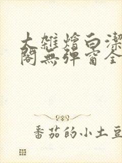 大杂烩白洁笔趣阁无弹窗全本封面