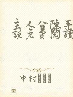 主人公陈平的小说免费阅读