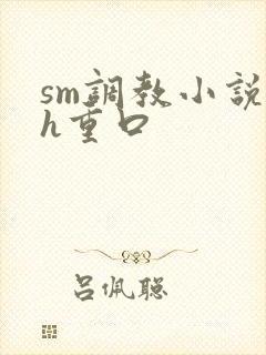 sm调教小说高h重口
