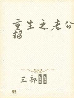重生之老公请接招