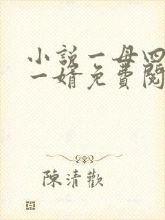 小说一母四女共一婿免费阅读