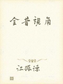 金昔视角封面
