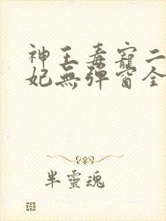 神王毒宠二嫁王妃无弹窗全文免费阅读
