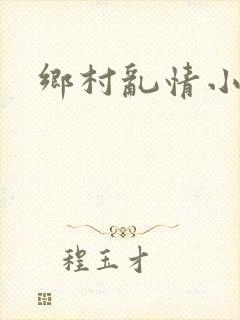乡村乱情小说