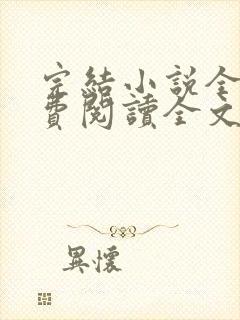 完结小说全文免费阅读全文