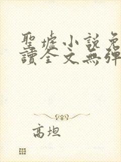 圣墟小说免费阅读全文无弹窗