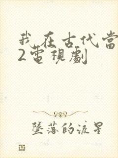 我在古代当王爷2电视剧封面