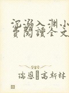 沉溺入渊小说免费阅读全文