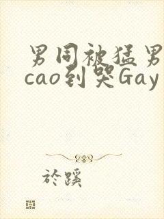 男同被猛男房东cao到哭Gay封面