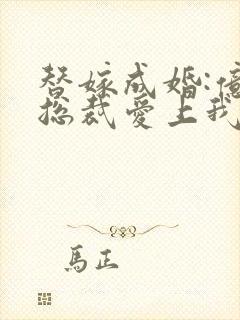 替嫁成婚:亿万总裁爱上我