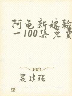 阿龟新娘验婚1一100集免费阅读全文